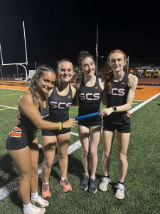 Spint Medley Relay record at Schuylerville track and field invitational