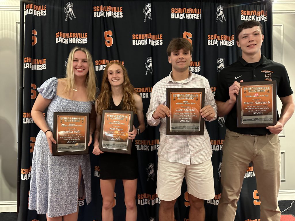 2024 Schuylerville Scholar Athletes and Athletes of the Year