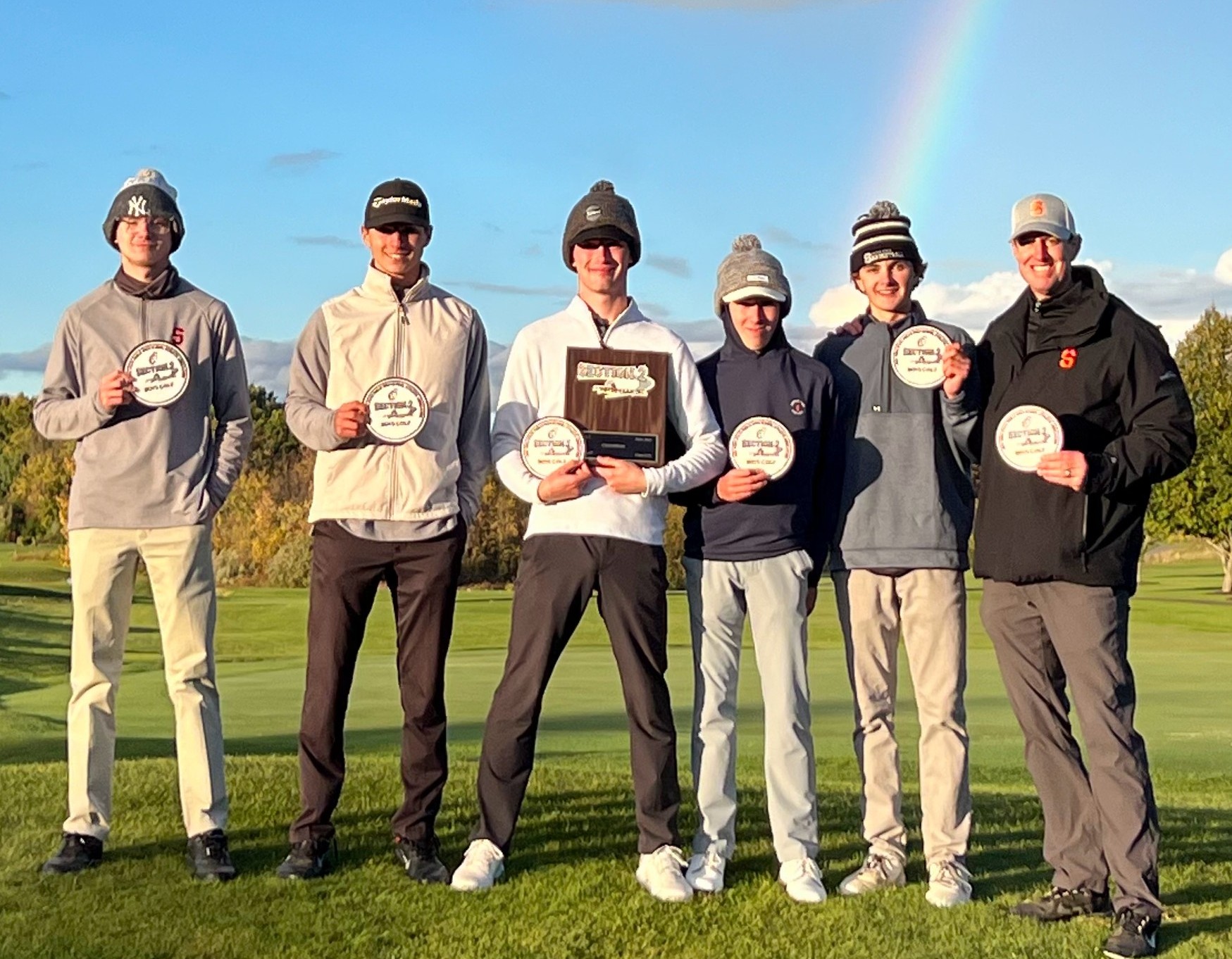 Schuylerville High School varsity golf team wins 2024 Section 2 Championship