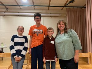 2024 Grades 4-8 Spelling Bee winners